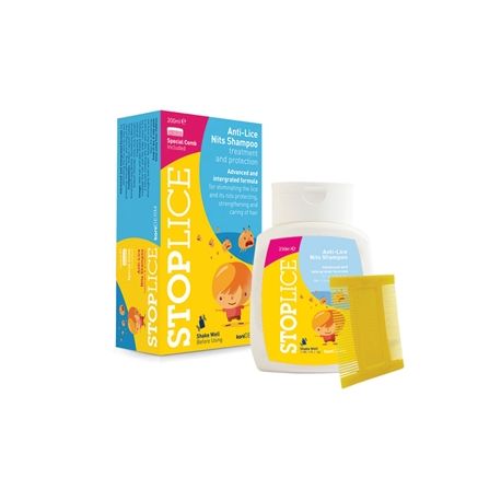 GIMA STOPLICE CHAMPO ANTIPIOJS ET LIENDERS - 250 ML (CAJA 20 UDS)