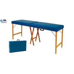 MORETTI CAMILLA DE EXAMEN en VISITA MALETA - DE MADERA - DOS SECTIONS - AZUL