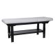 WEELKO WOODEN SPA BED DARK BASE-CHOR