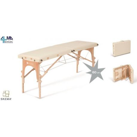 MORETTI CAMPA PLEGÁVEL PARA TRATAMENTOS - DOS SECÇÕES - 120KG - POLARIS