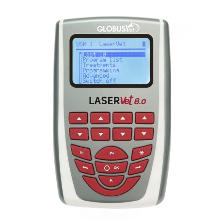 GLOBUS PROFESSIONAL DEVICE FOR PORTABLE VETERINARY FOR LASER THERAPY-LASERVET 8.0
