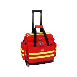 GIMA BOLSA TROLLEY DE EMERGENCIA SMART-MEDIANO-ROJO