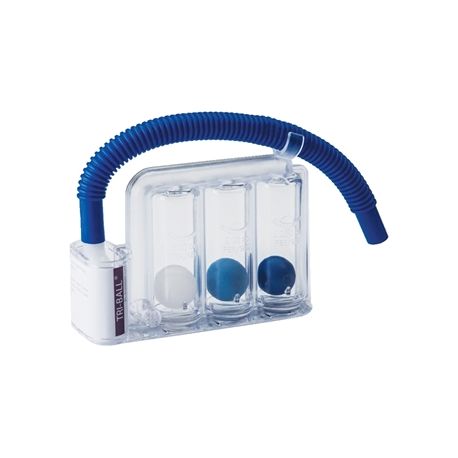 GIMA DISPOSITIVA DE TRI-BALL PARA RESPIRATÓRIA DE GIMNASIA