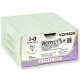 GIMA ETHICON VICRYL ABSORBABLE SUTURES - GAUGE 2/0 NEEDLE 24 MM (36 PCS.)
