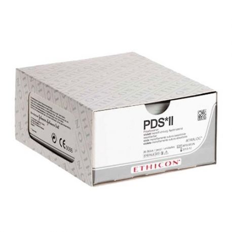 GIMA ABSORBIBLES ETHICON PDS II - CALIBRE 2/0 AGUJA 26 MM - ( 36 UDS)