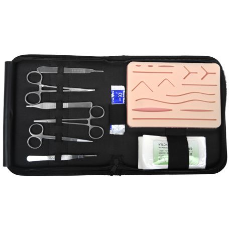 GIMA SUTURE TRAINING KIT (PAD + INSTRUMENTS + SUTURES)