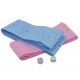 GIMA SINGLE PATIENT FOETAL TRANSDUCER BELTS 6X120 CM - PINK-LIGHT BLUE