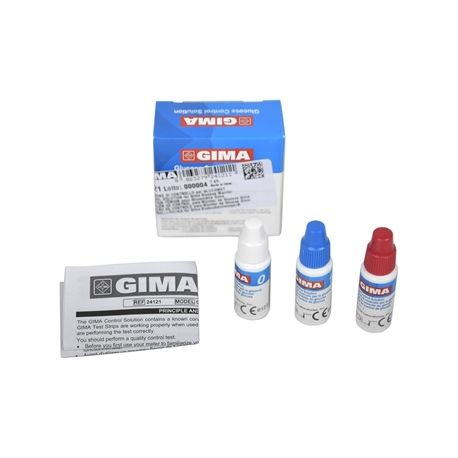 GIMA GLUCOSA TIES FOR GLUCOMETRO GIMA (100 TIRAS)