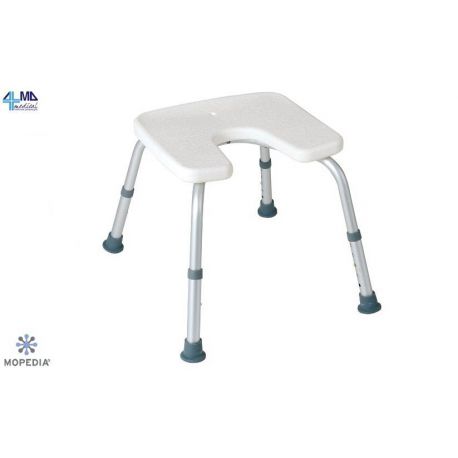 MORETTI TABURETE PARA DUCHA COM OU SEM AGUJERO