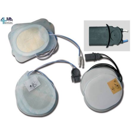 PLACAS DE PEDIATRÍA DESFIBRILADOR CU-ER1, ER2-CU, CU-ER3 PAREJA