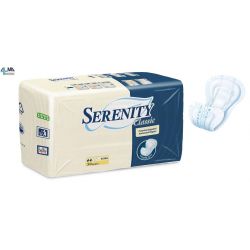 SERENITY COMPRESA ANATOMICA PARA INCONTINENCIA CONSISTENTE - SERENITY FORMA CLASSIC SUPER - (30 UDS)