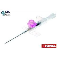 GIMA AGUJA CANULA SIDEPORT DE DOBLE VIA - MEDIDAS 18G-20G-22G (50 UDS)