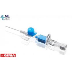 GIMA AGUJA CANULA SIDEPORT DE DOBLE VIA SECURITY DIVERSAL MEDIDAS (50 UDS)
