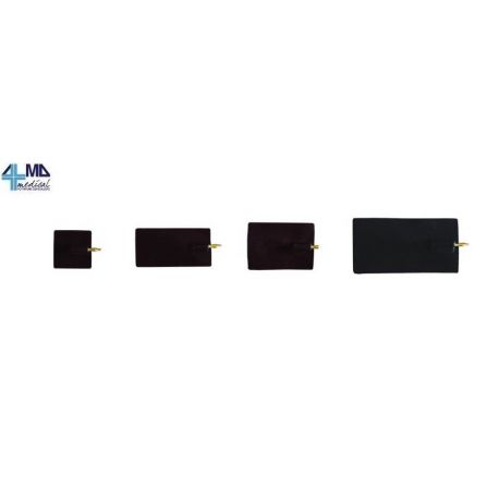 MORETTI ELECTRODS IN SILICONA CONDUCTIVA MET MACHO CLAVIJA - 4 MM (4 UDS)