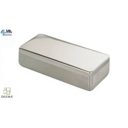 MORETTI CAJA LISA PARA ESTERILIZACIÓN DE INSTRUMENTOS - ACERO INOX- DIVERSOS TAMAÑOS