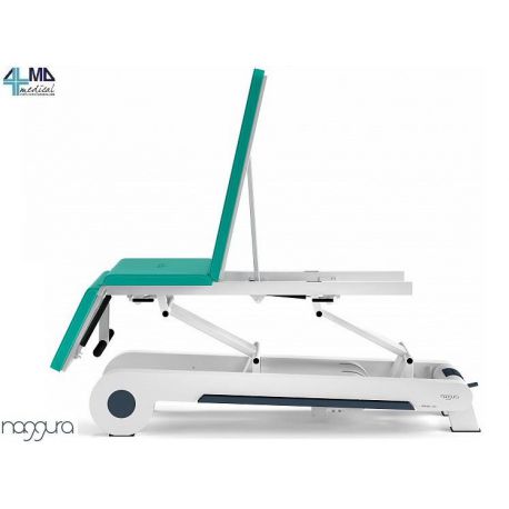 WEELKO - NAGGURA ELECTRIC TABLE FOR PHYSIOTHERAPY - TWO SECTIONS - 1 MOTOR - DIFFERENT COLORS - NAGGURA