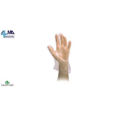 GARDENING GUANTE EN POLIETILENO DOC (CAJA 100 UDS)