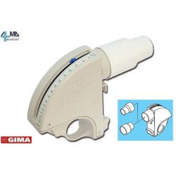 GIMA MEDIDOR DE FLUJO ESPIRATÓRIO - SCALA REDUZIDA 50-400 L/MIN