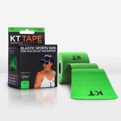 KTTAPE VENDAJE NEUROMUSCULAR KTTAPE ORIGINAL, ROLLO DE 5M - 20 TIRAS DE 25CM - VARIOS COLORES (2 UDS)