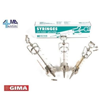 GIMA JANET RECORD  - 100CC OR 200CC - GLASS/METAL