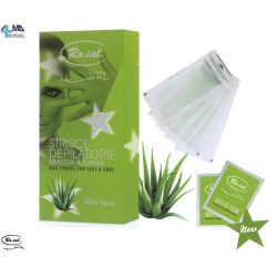 RO.IAL. DEPILATION STRIPS FOR ARMS AND LEGS - ALOE WAX (20 UNITS)