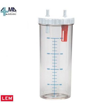 MORETTI VASO DE 2000CC COMPLETO PARA ASPIMED 3.3 Y 3.4 