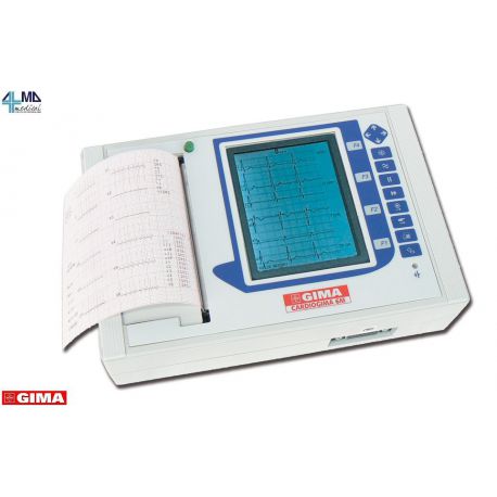 GIMA ECG CARDIOGIMA 3M ELECTROCARDIOGRAPH OF 3 CANALES - 12 DERIVATIONER