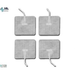 I-TECH GELIFICATE ELECTRODS 46X47MM WITH A I-TECH - TENS, 4 UDS COW