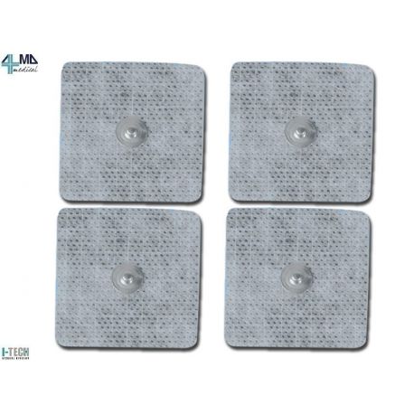 I-TECH GELIFIZATE ELECTRODS 45X35MM MIT A I-TECH - TENS, 4 UDS