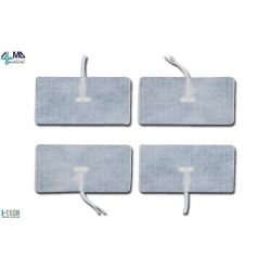 I-TECH GELIFICATE ELECTRODS 45X80MM WITH A I-TECH - TENS, 4 UDS COW