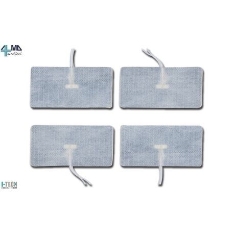 I-TECH GELIFIZATE ELECTRODS 40X40MM MIT A I-TECH - TENS, 4 UDS