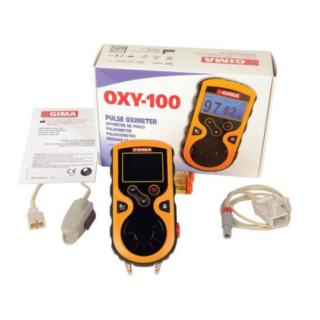 GIMA PULSIOXIMETRO DE MANO OXY-100 - OCH FÖRSTA AUXILITIES