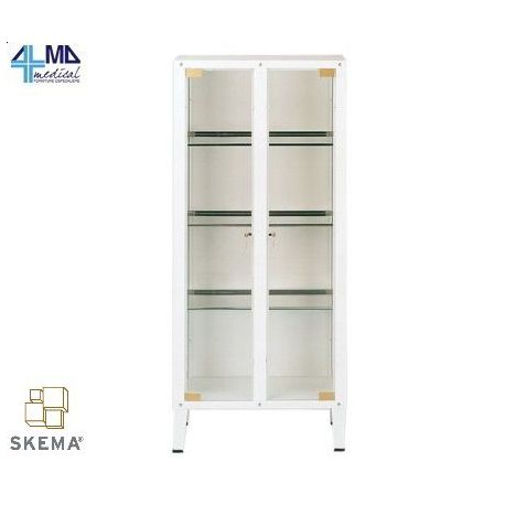 MORETTI VITRINA ARMARY OF 2 PUERTS OF TEMPLED VIDRY - 3 STANTS