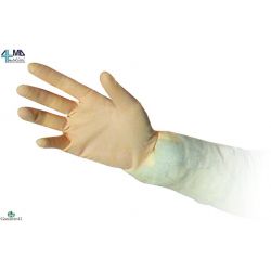 GARDENING GUANTES DE LÁTEX SIN POLVO ESTÉRILES EXTRA LARGOS 48CM - MEDIDAS DIVERSAS (100 PARES)