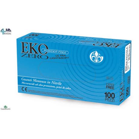 RAYS GUANTES DE NITRILO BIOSOFT SENSITIVE SIN POLVO - MEDIDAS DIVERSAS (100 UDS)