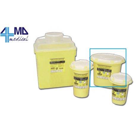 BD CONTENEDOR DE OBJETOS PUNZANTES 7 LT