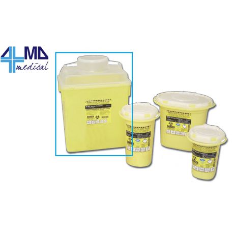 BD CONTENEDOR DE OBJETOS PUNZANTES 22.7 LT