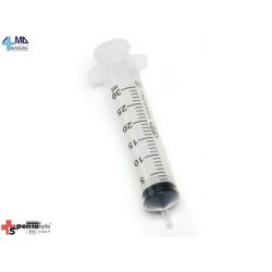 RAYS JERINGA DESECHABLE INJ-LIGHT SIN LÁTEX DE 3 PIEZAS - 30 ML - LUER EXCÉNTRICO - SIN AGUJA (400 UDS)