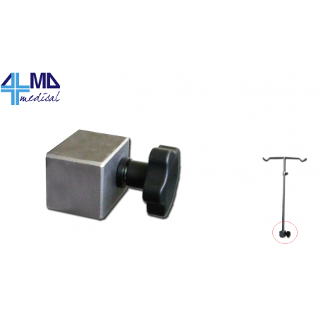 GIMA GANCHO PARA SOPORTE GOTERO - INOX