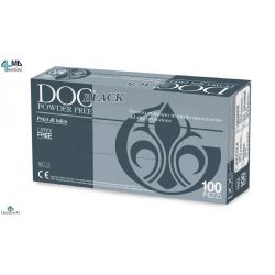 GARDENING GUANTES IN NITRILO SIN POLVO - DOC BLACK 4.0GR (6X100 UDS)