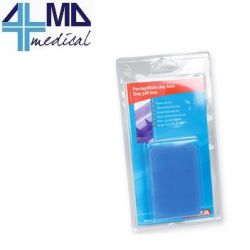 GIMA PASTILLERO DE DÍA AZUL TRANSPARENTE - BLISTER