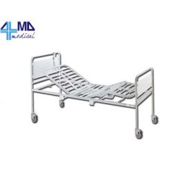 GIMA CAMA DE HOSPITAL CON 3 ARTICULACIONES - ELÉCTRICO - CON RUEDAS