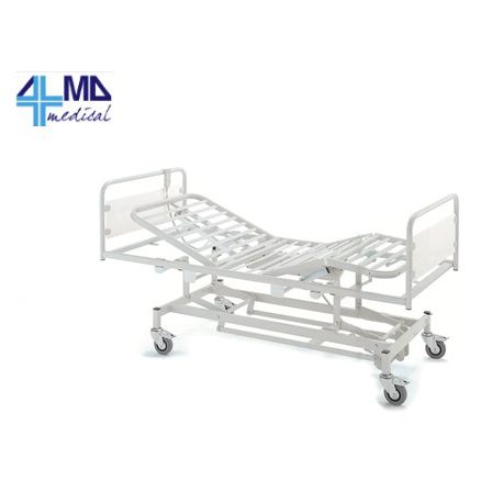 GIMA CAMA DE HOSPITAL CON 3 ARTICULACIONES - ELÉCTRICO - CON RUEDAS