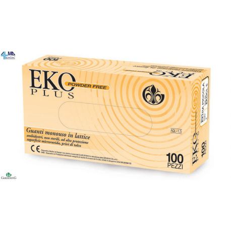 GARDENING LÁTEX SIN POLVO EKO PLUS PODER LIVRE 5.7GR - MEDIDAS DIVERSAIS (7X100 UDS)