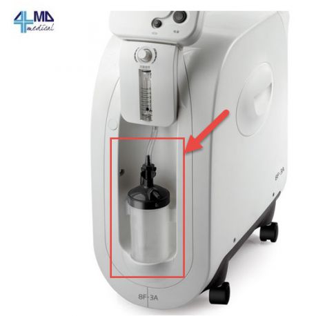 GIMA FLES VOOR ZUURSTOFCONCENTRATORS VAN 3 EN 5 LITER