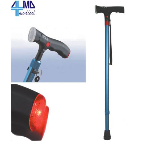 GIMA BASTON MIT SICHERHEITSLEUCHTE - FÜR DAMEN - BLANK - LADE 113 KG