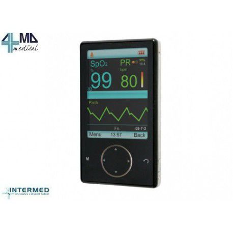 INTERMED PULSIOXÍMETRO TO DEDO WITH PANTALLA TO LED AND WITH VOZ SAT 800