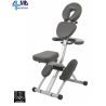 WEELKO PORTABLE MASSAGE CHAIR SCOL - ALUMINUM STRUCTURE - VERY STABLE