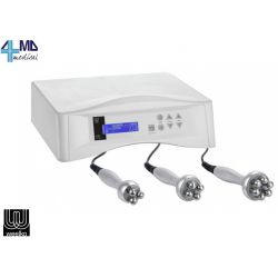 WEELKO EQUIPAMENTO DE RADIOFRECUÊNCIA MULTIPOLAR COM 3 SONDAIS PARA ROSTO, MÃOS E CORPO - MULTIEQUIPMENT (F-333A)