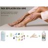 RO.IAL. SILK HOME HAIR REMOVAL PACK - WAX HEATER + WAX CARTRIDGE + SPATULAS + POST HAIR REMOVAL OIL